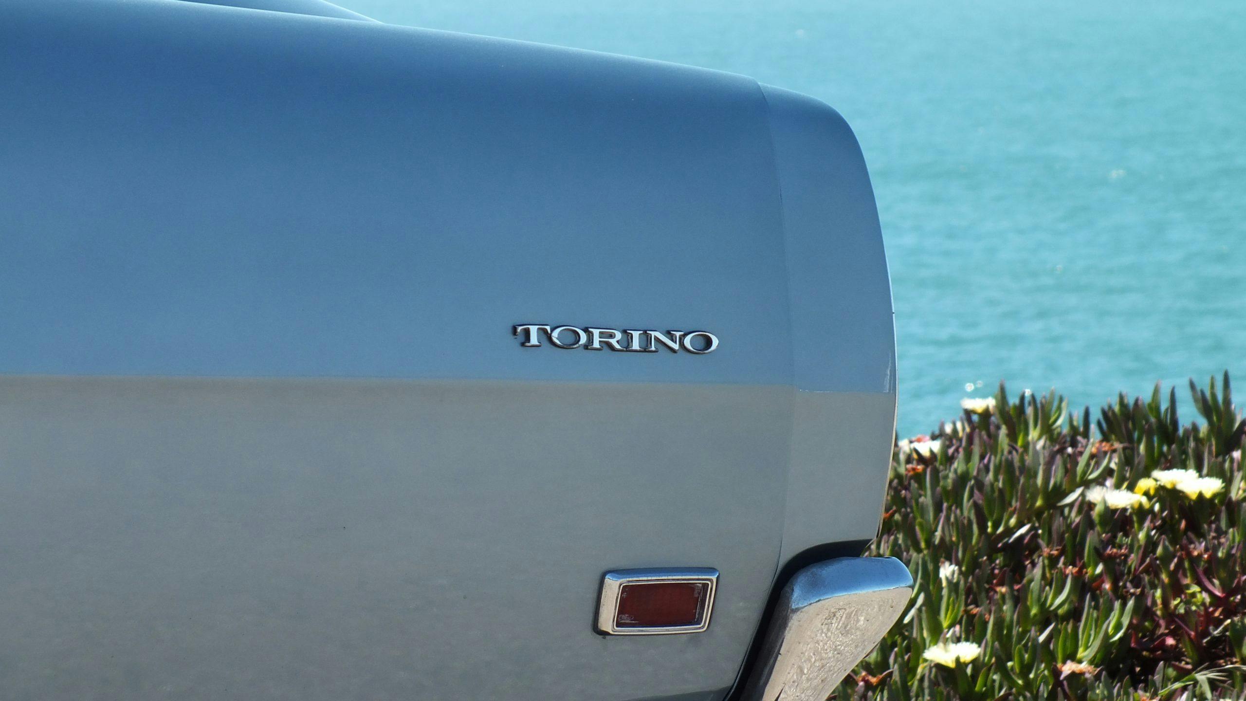 1969 Ford Torino rear quarter panel badge