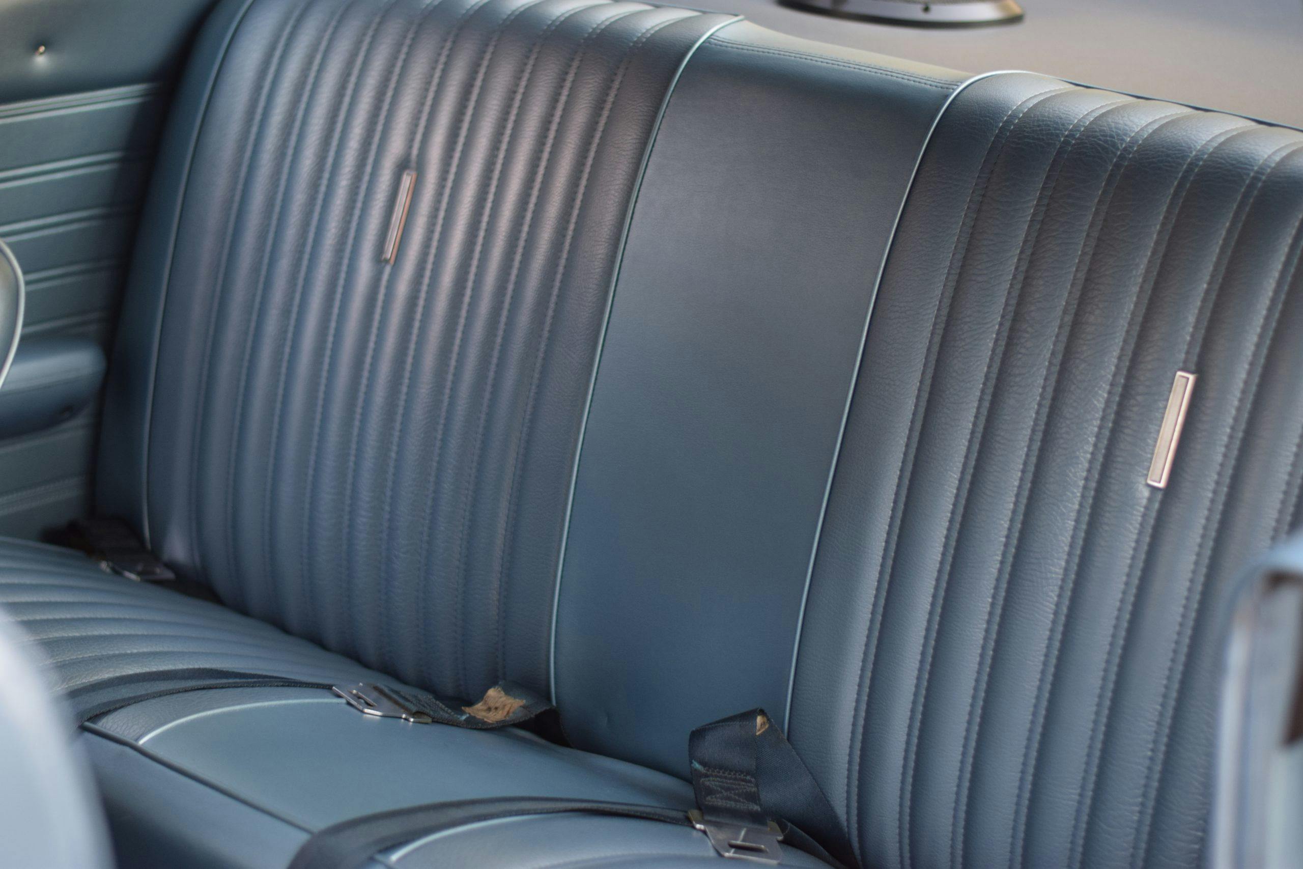 1969 Ford Torino interior rear seat