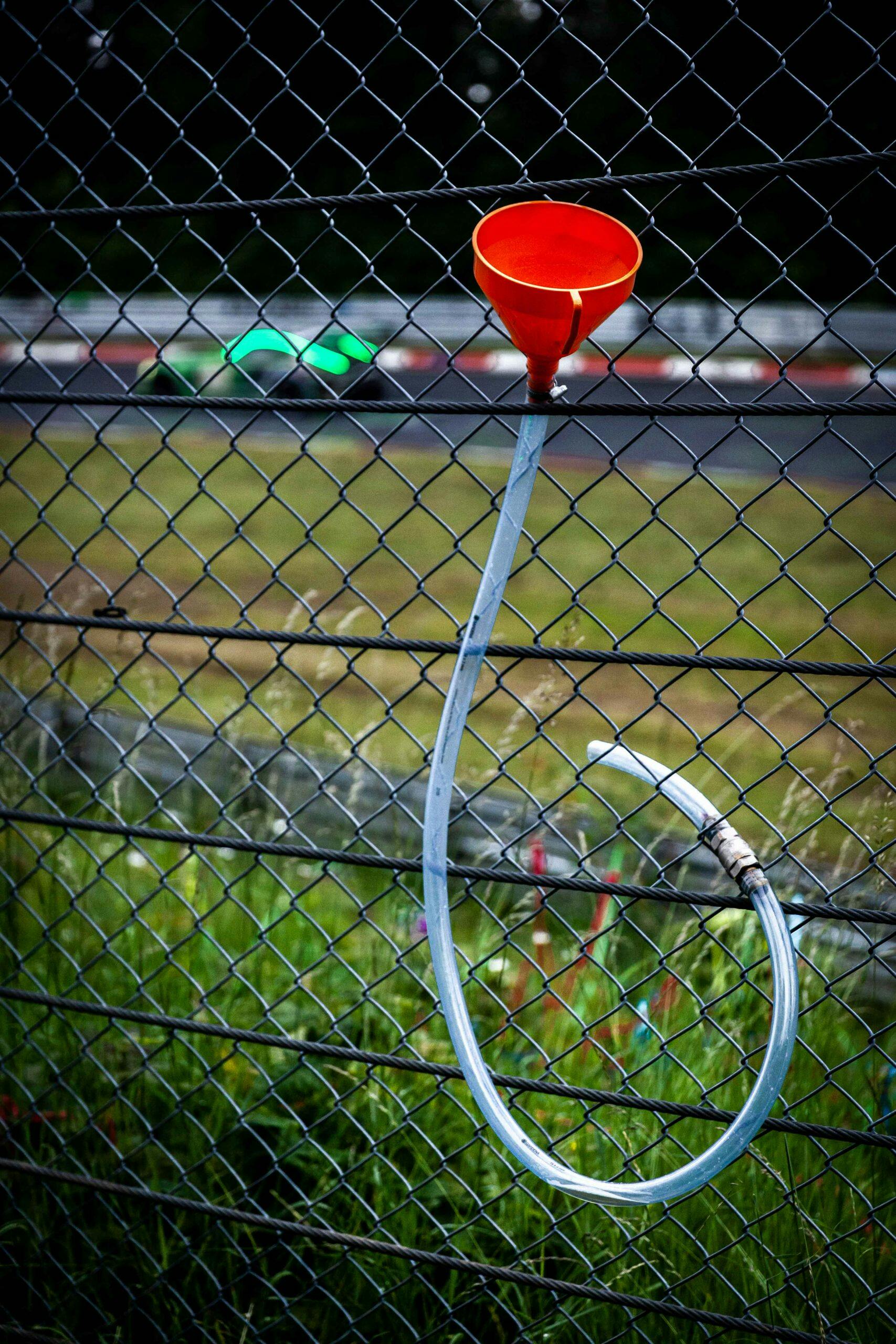 2024 Nürburgring 24 Hours beer bong vertical