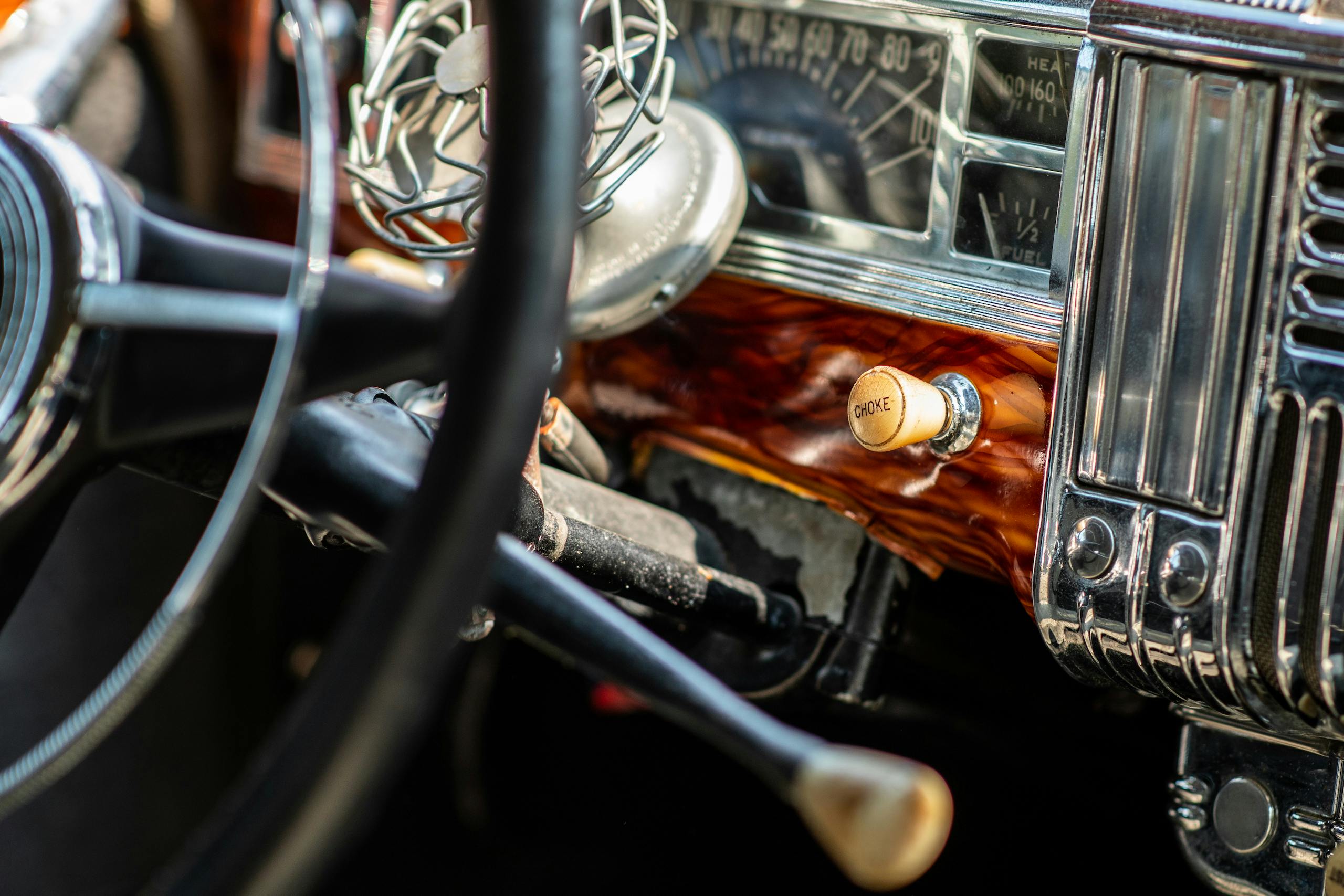 1947 Plymouth choke