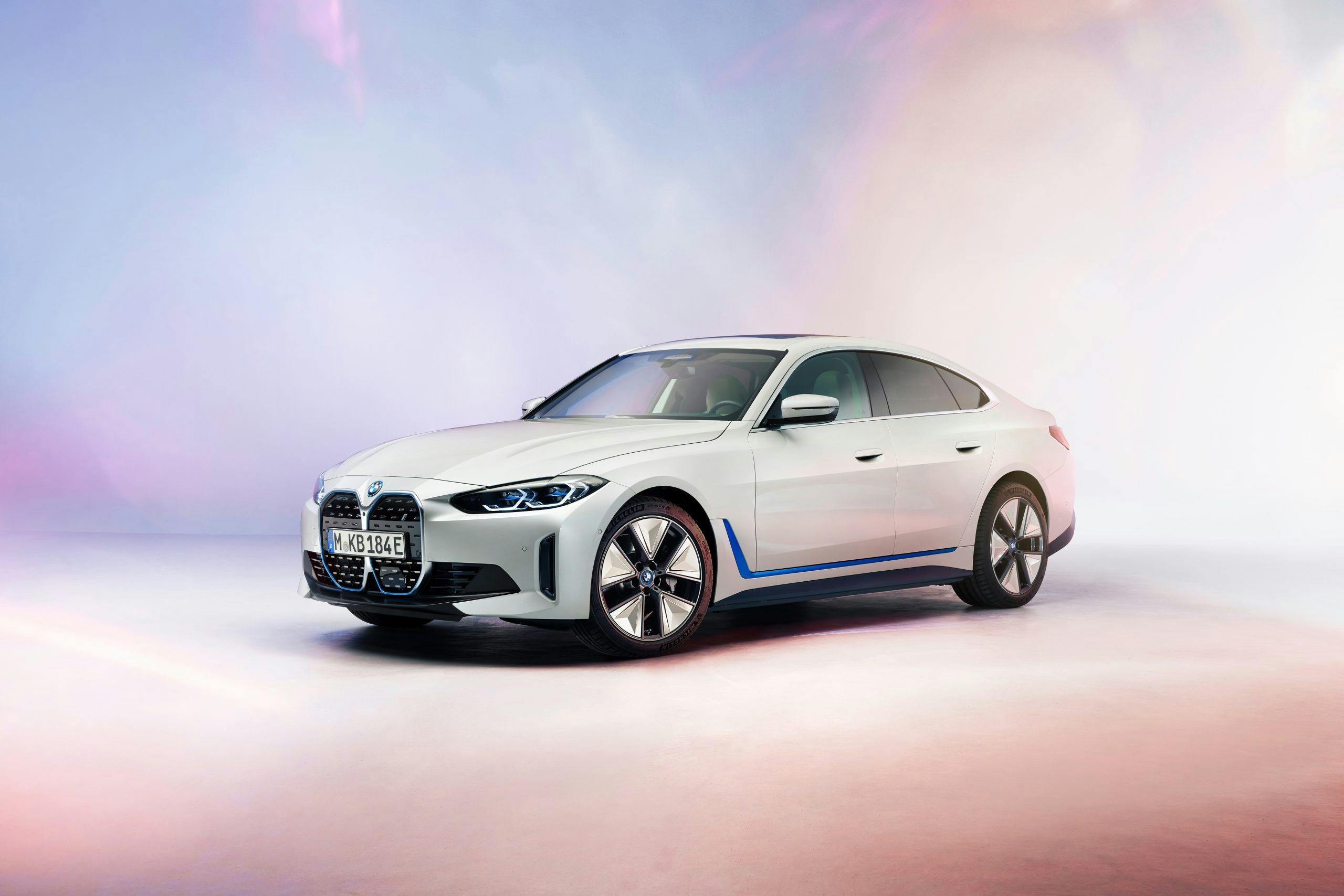 BMW i4 front three-quarter