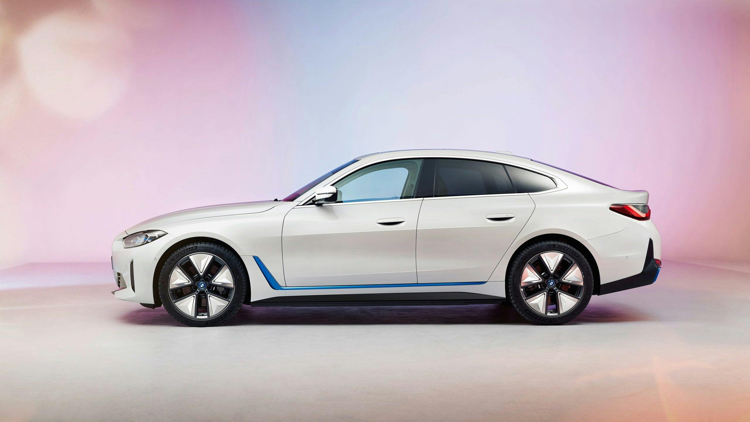 BMW i4 side profile