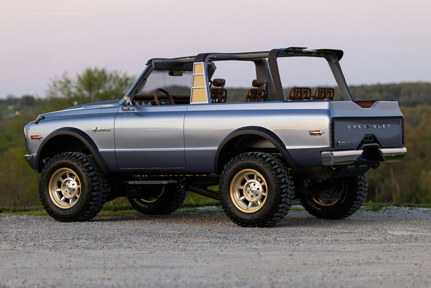 Bully 1972 K5 Blazer rear three-quarter