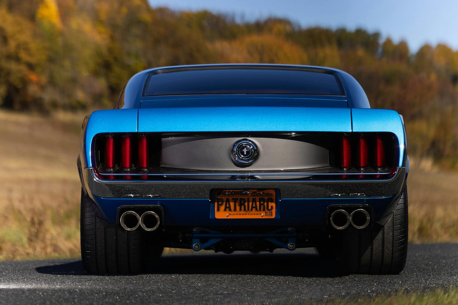 Patriarc 1969 Mustang rear