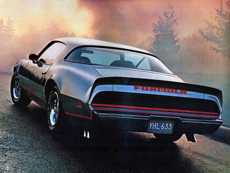 Pontiac Firebird Formula rear